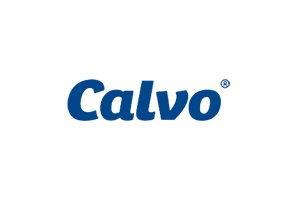 logo calvo azul